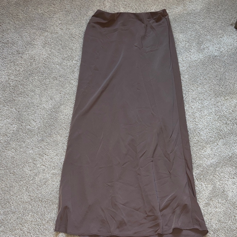 Abercrombie & Fitch Chocolate Maxi Skirt
